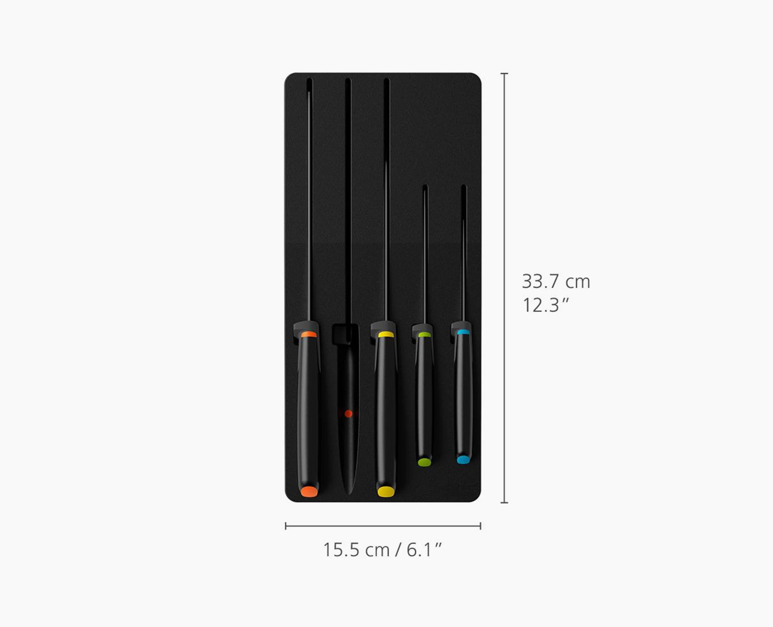 10-piece Multicolor In-drawer Knife & Utensil Set - Image 11