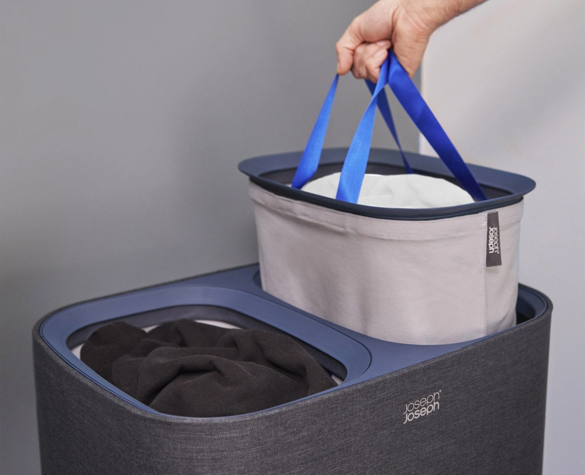 2-piece Black Tota 90L & Hold-All™ 35L Laundry Basket Set - Image 2
