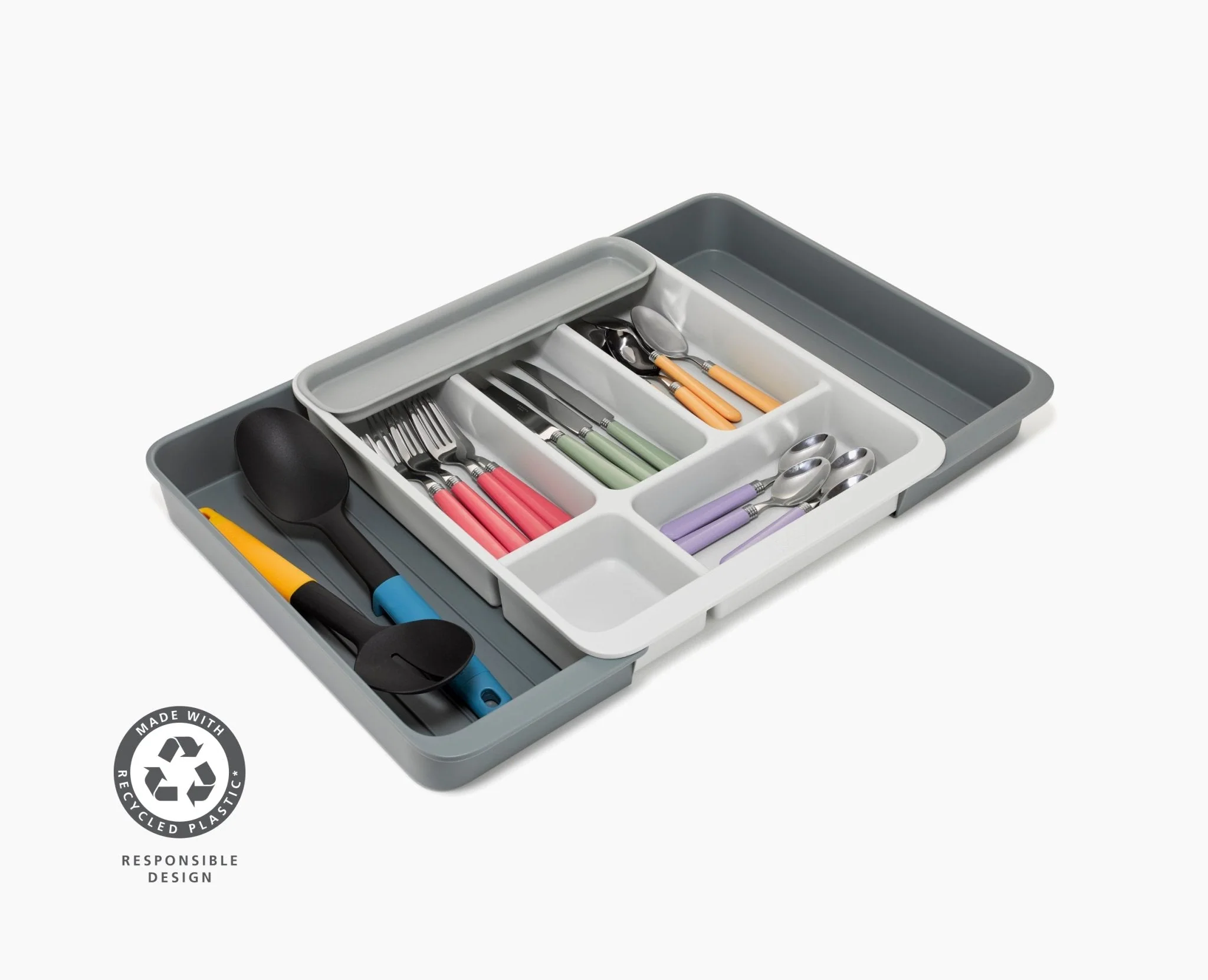 DrawerStore™ Expanding Cutlery, Utensil & Gadget Organizer