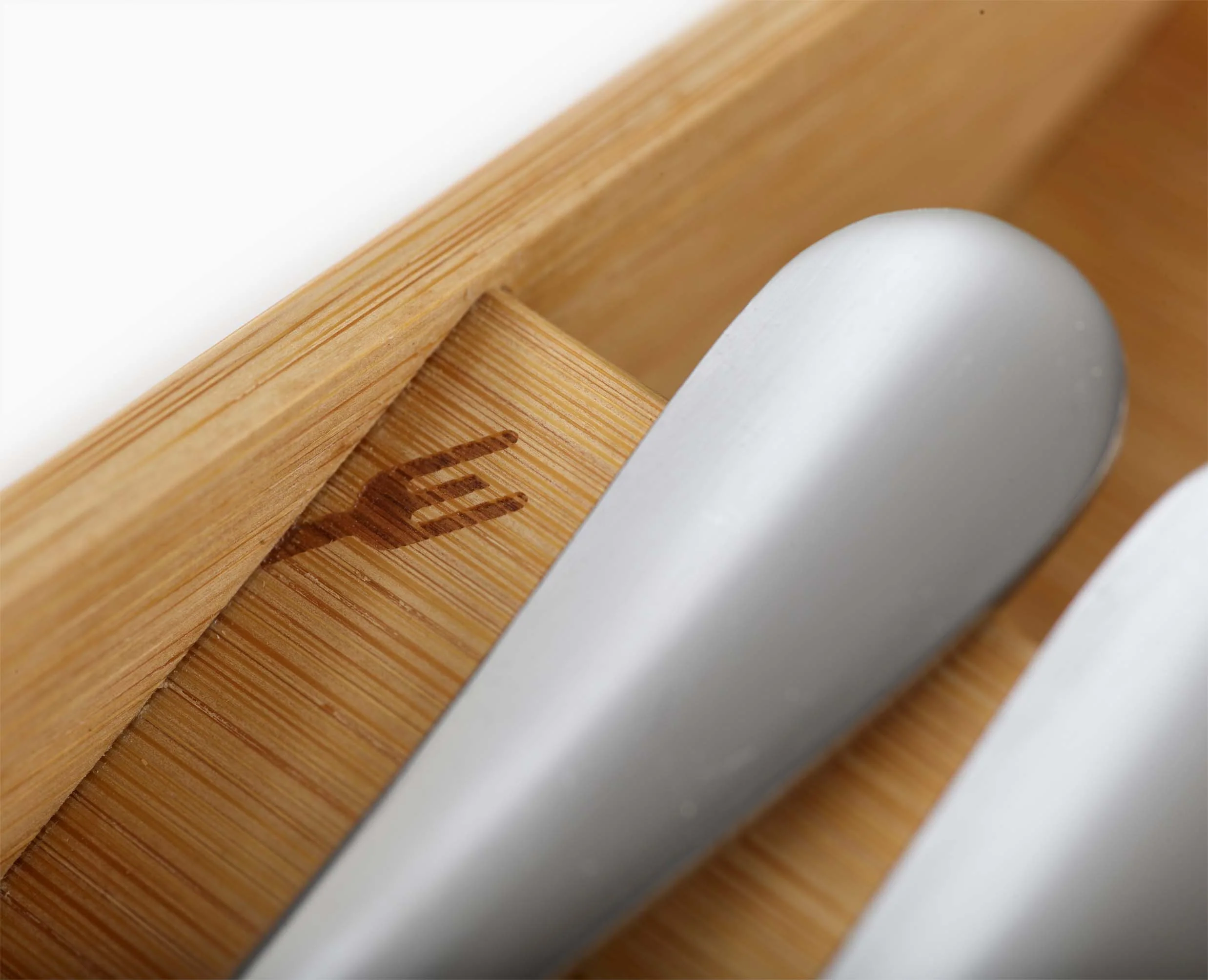 DrawerStore™ Bamboo Large Cutlery Organizer - Image 5