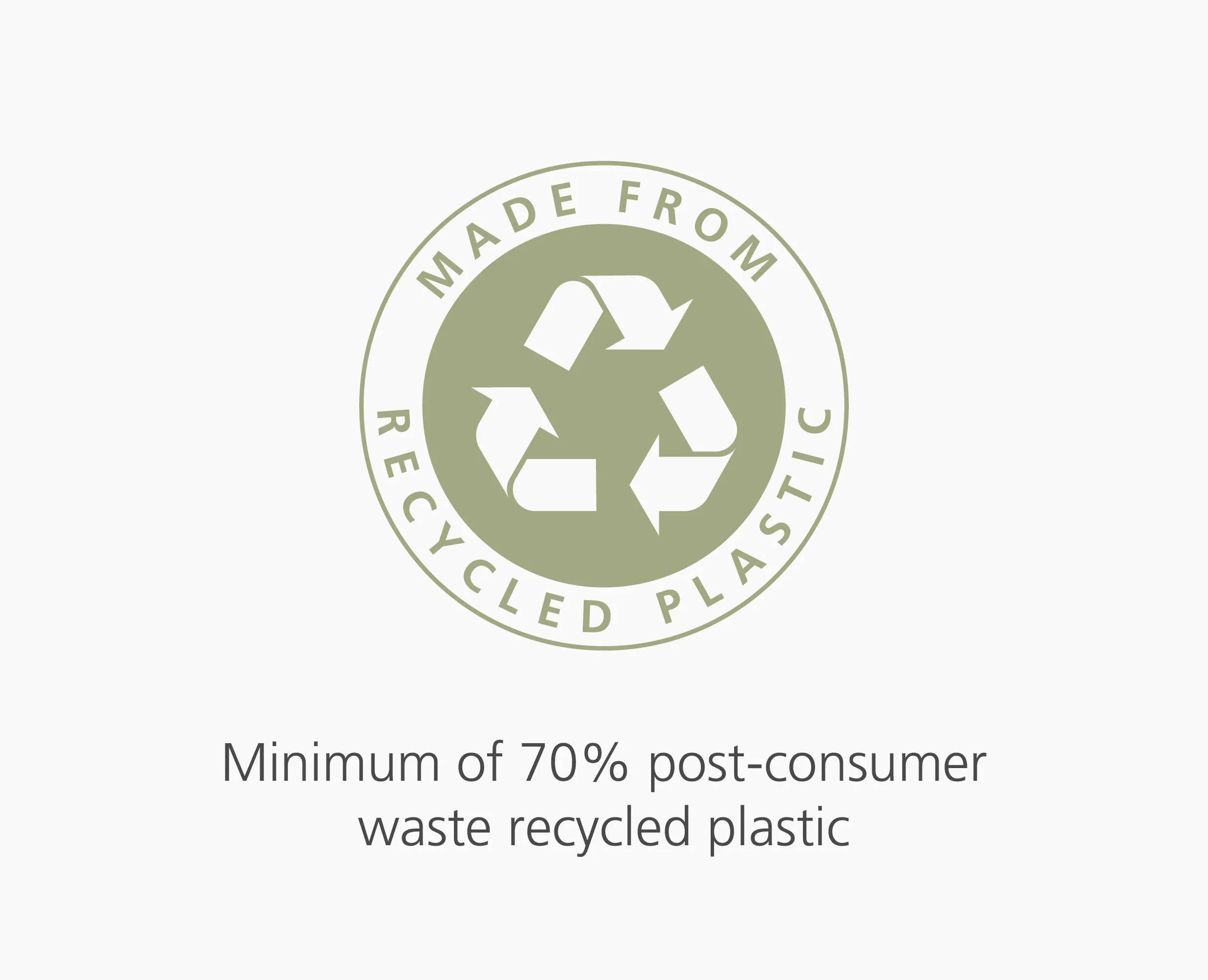 IW5 40L Gray Recycled Trash Bags - Image 5
