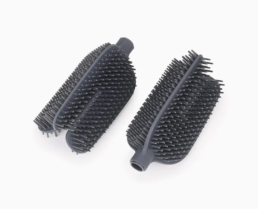 Flex™ 360 Pack of 2 Gray Replacement Toilet Brush Heads