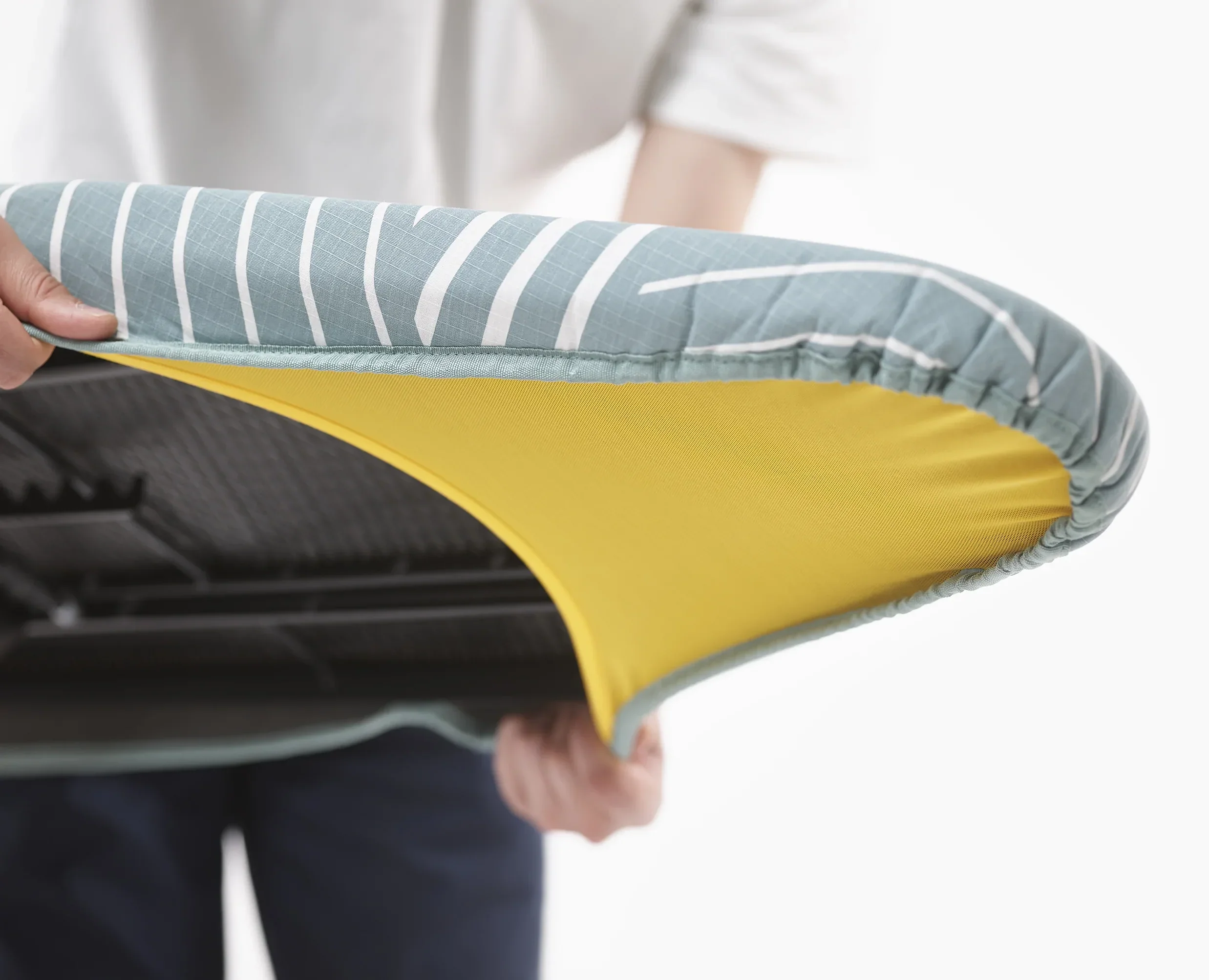 Flexa™ 124-135cm Blue Easy-fit Ironing Board Cover - Image 5