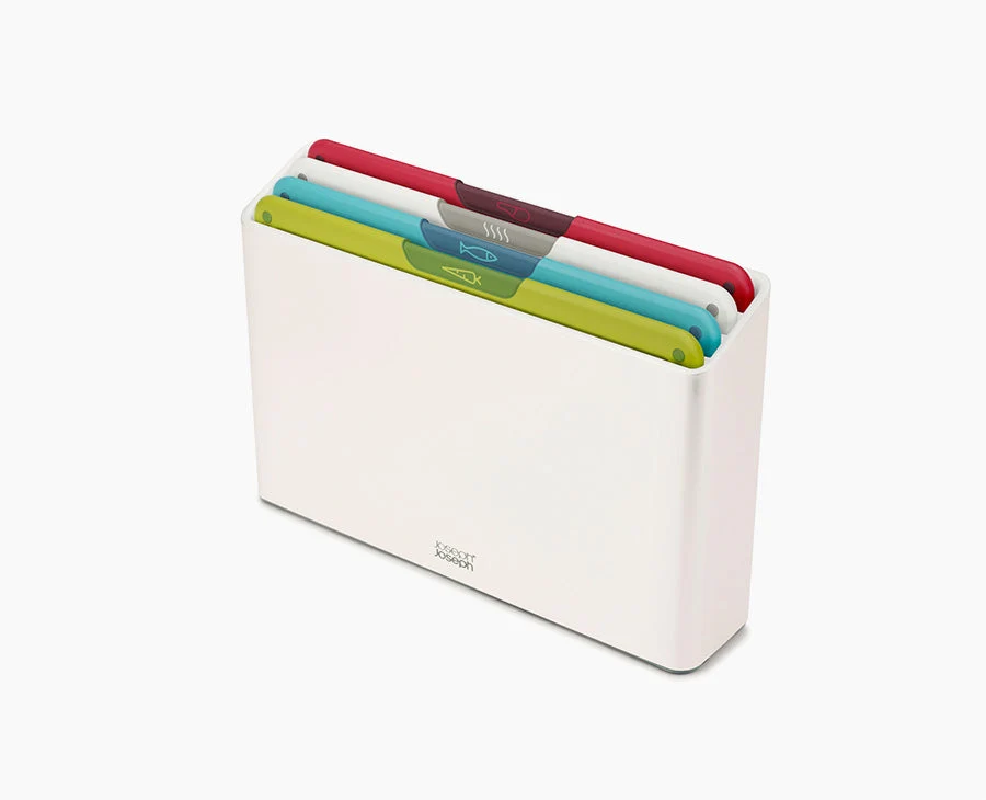 Folio™ Icon 4-piece White Cutting Board Set Regular