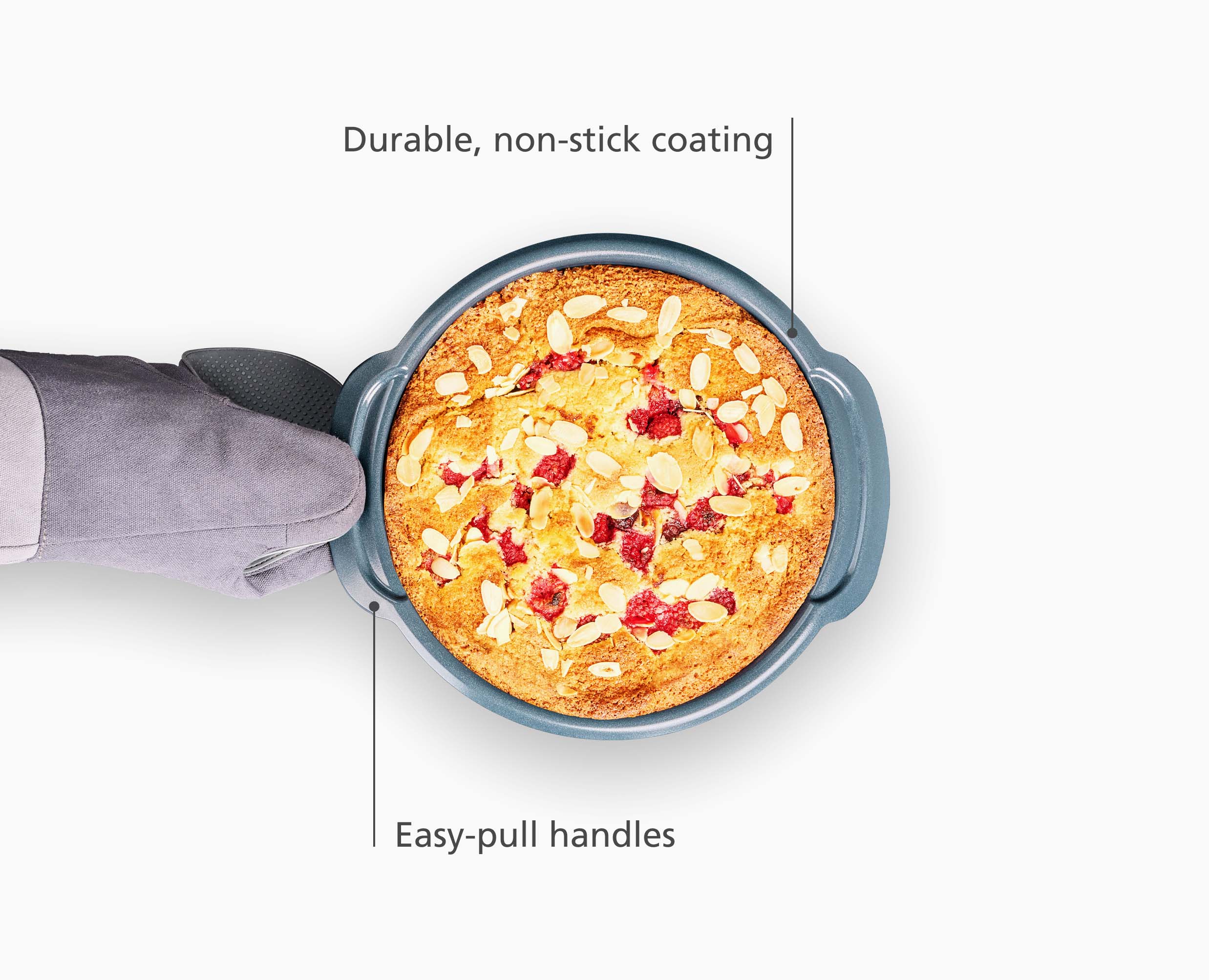 Nest™ Bake Non-Stick 9" Blue Round Cake Pan - Image 4