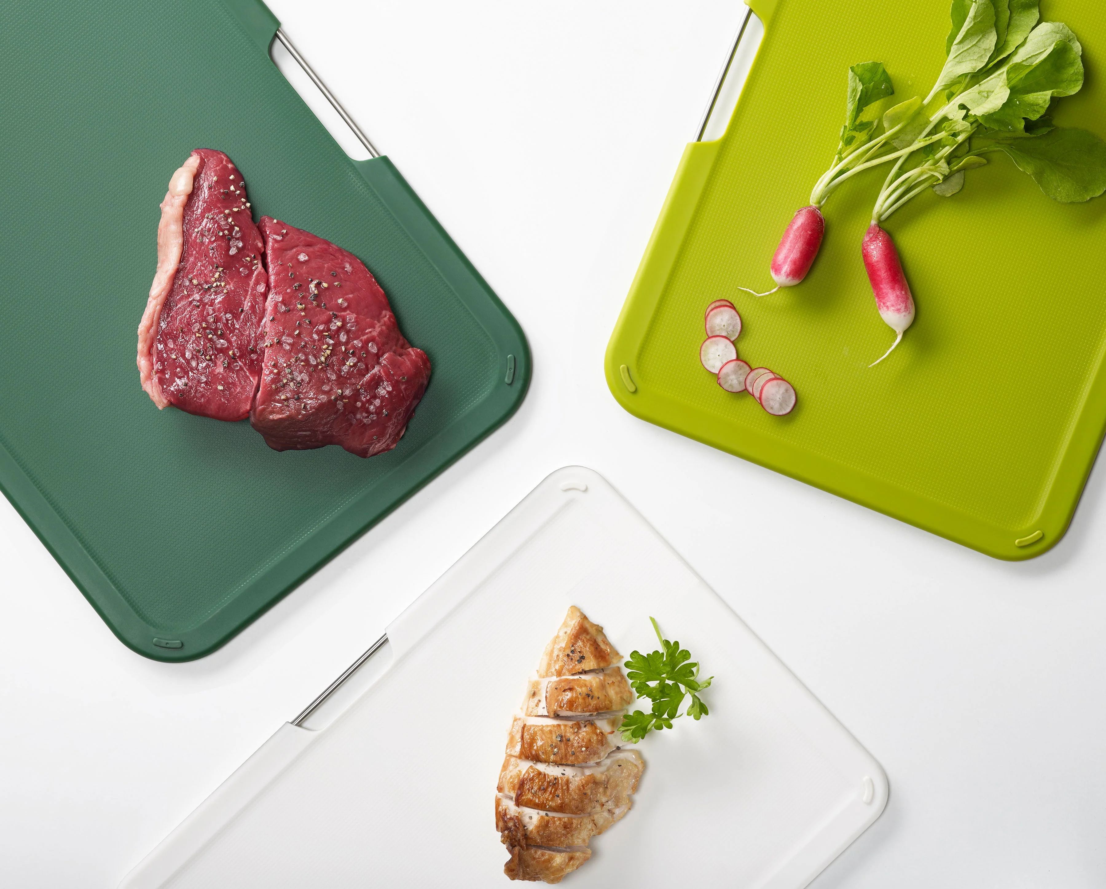 Nest™ Boards 3-piece Green Cutting Board Set - Image 3