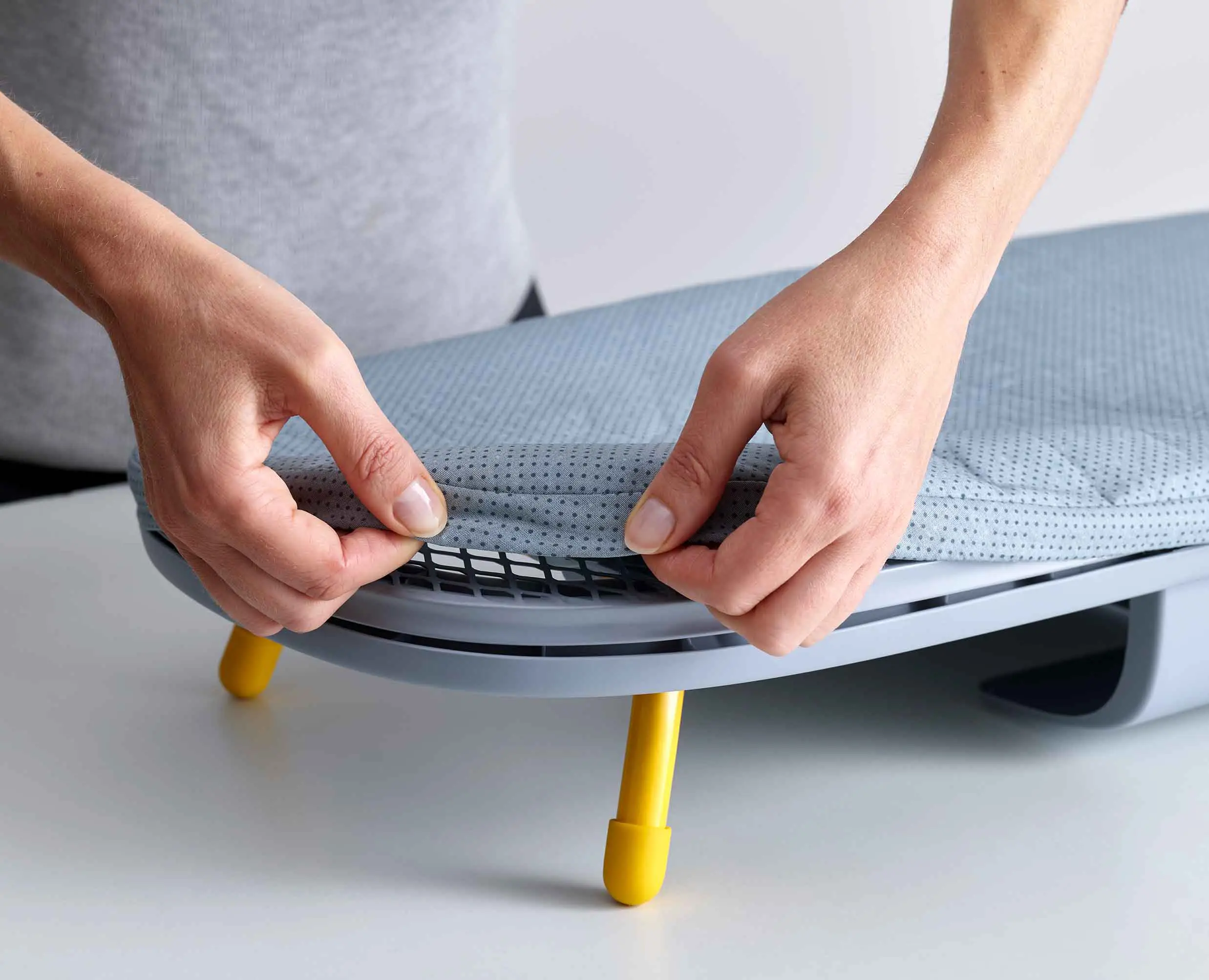 Pocket 35" Folding Gray Ironing Board - Image 4