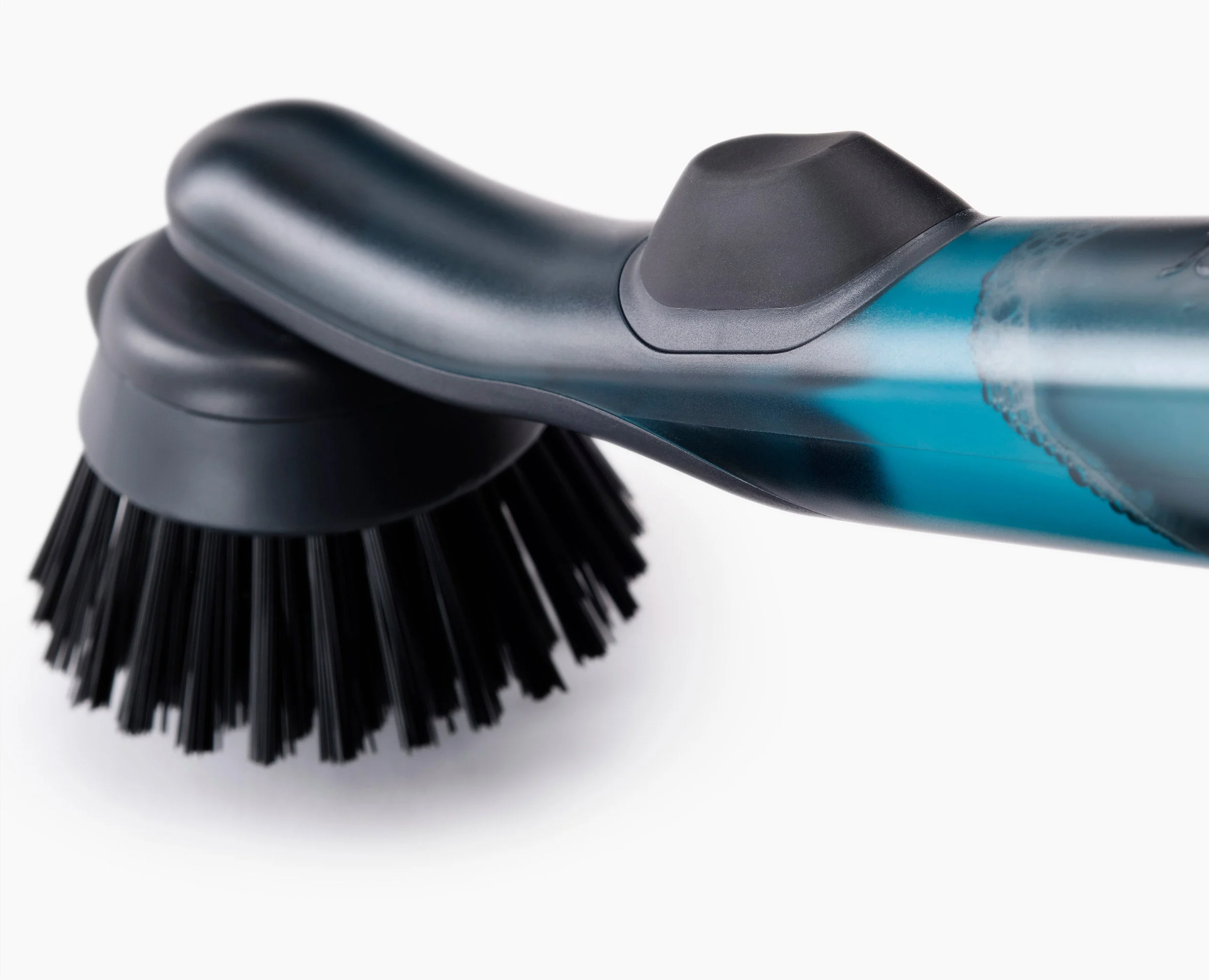 SinkTech™ Soap Dispensing Dish Brush with Steel Stand & Extra Heads - Image 7