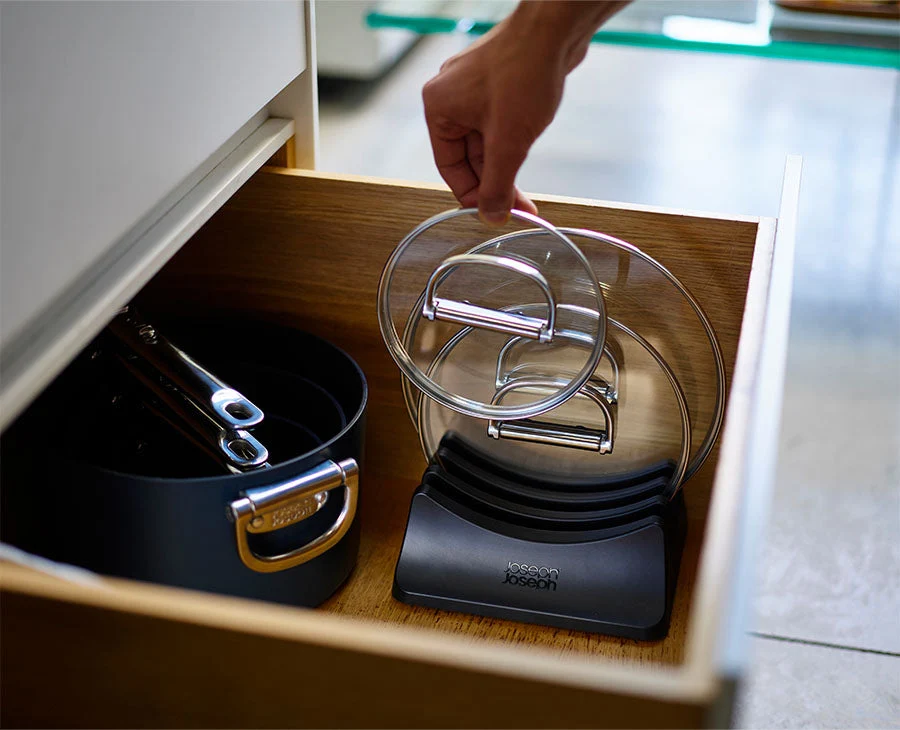 Space 3-piece Pan Lid Storage Stand - Image 2